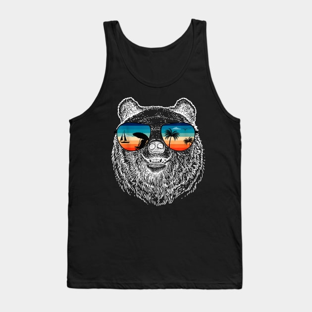 August Girl With Tattoos Pretty Eyes And Thick Thighs Tank Top by Hound mom